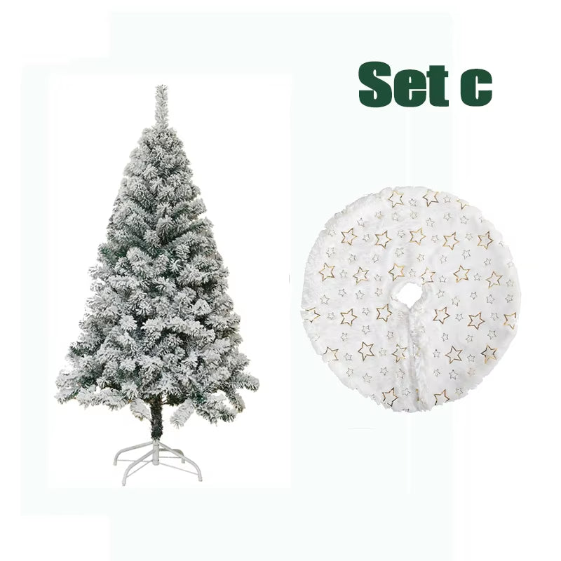 Christmas Tree PVC Artificial Snow Christmas Tree Cedar Christmas Tree Mall Window Decoration Tree Christmas Decoration Supplies